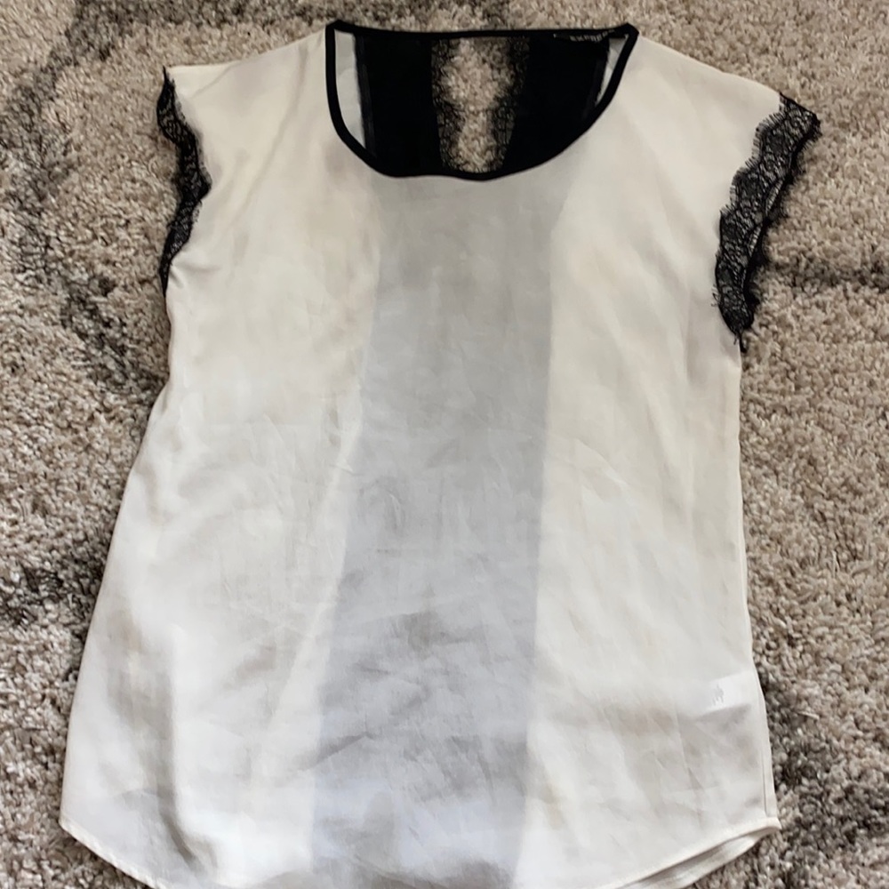 Satin Lace Blouse